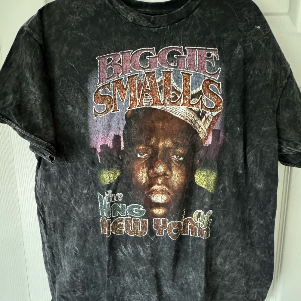 Biggie Smalls Acid Wash Tee (XL)